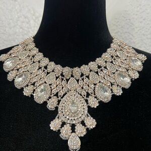 Vintage Silver Statement Necklace